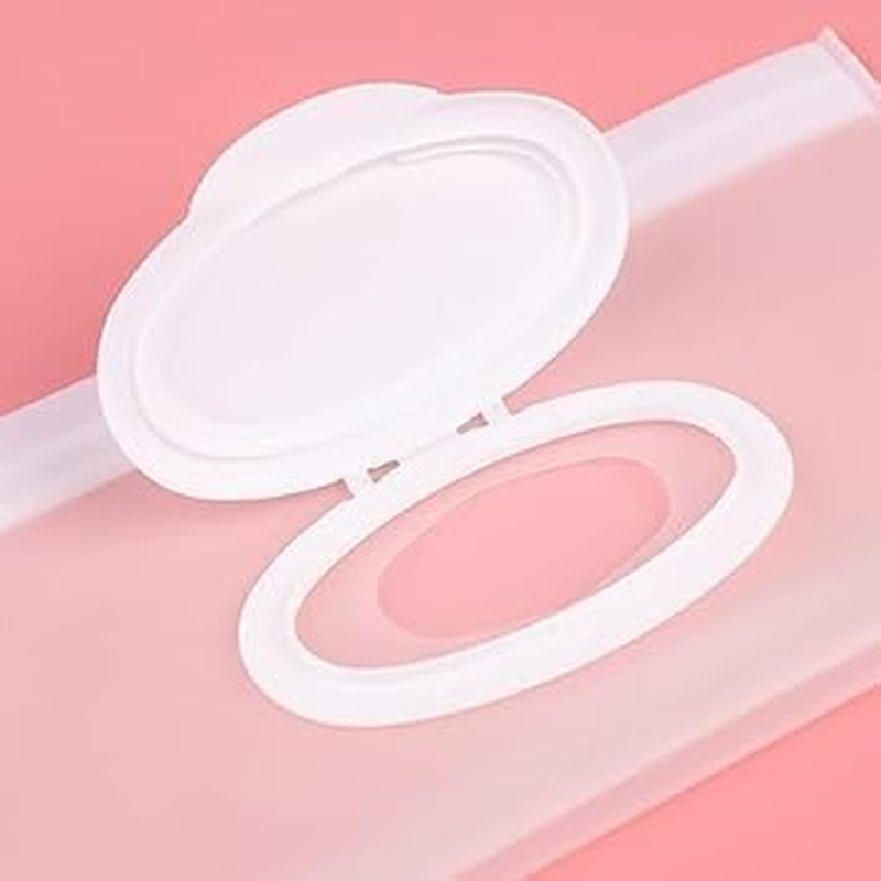 Baby Wipe Case Travel Holder Keeps Wipes Moist Set of Wet Wipes Holders Cases Portable Travel on the Go Refillable Dispenser Container Diaper Wipe Holders image number 3
