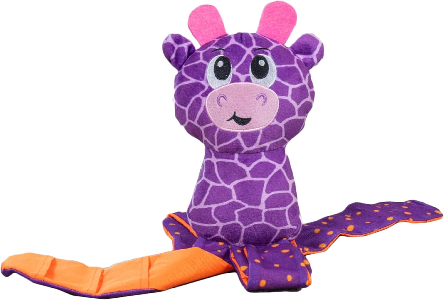 Outward Hound Nina Ottosson Snuffle Palz Interactive Plush Dog Puzzle and Snuffle Mat for Dogs, Non-Slip Snuffle Mat, Dog Enrichment Toys, Plush, Cow, Brown, Large