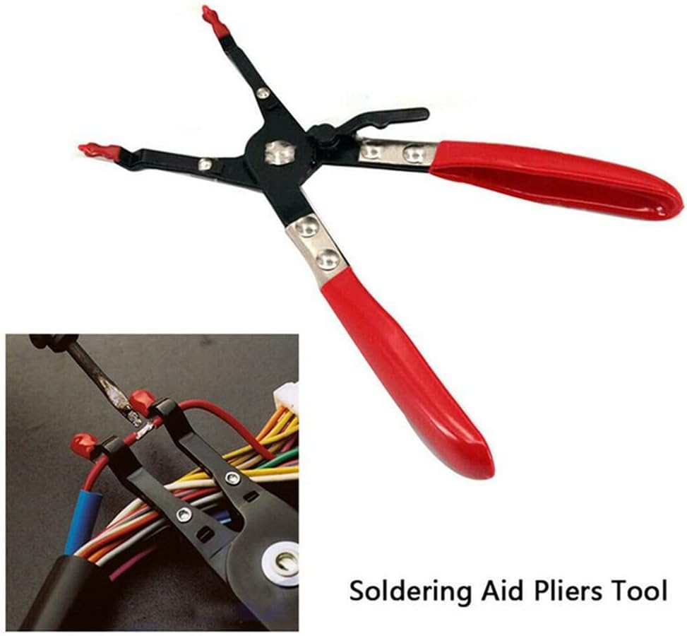 Anlayliay Universal Car Vehicle Soldering Aid Pliers Hold 2 Wires Innovative Car Repair Tool Garage Tools Wire Welding Clamp image number 5