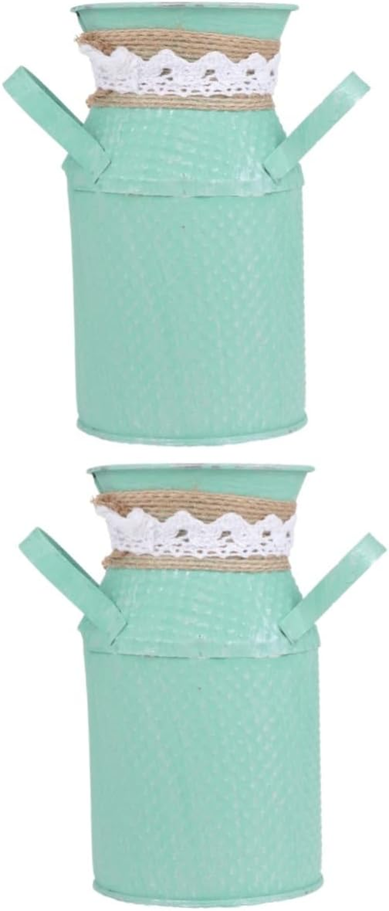 Amosfun 2Pcs Succulent Flowerpot Bonsai Flowerpot Gardening for Household Plant Container Table Decoration for Home Supply and Nursery Decor image number 3