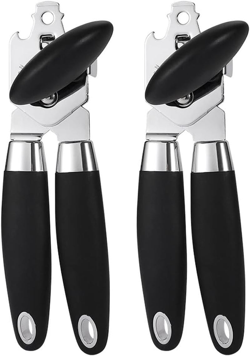 Tootoo Stainless Steel Can Opener with PP Handle - Smooth Edge Cutting, Rust-Resistant & Multi-Functional with Built-In Bottle Opener 5X7Cm (2) image number 1