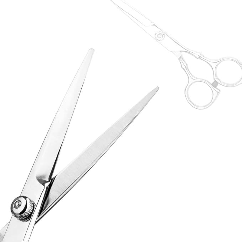 Professional Home Hair Cutting Kit - Quality Home Haircutting Scissors Barber/Salon/Home Thinning Shears Kit with Comb and Case for Men and Women image number 6