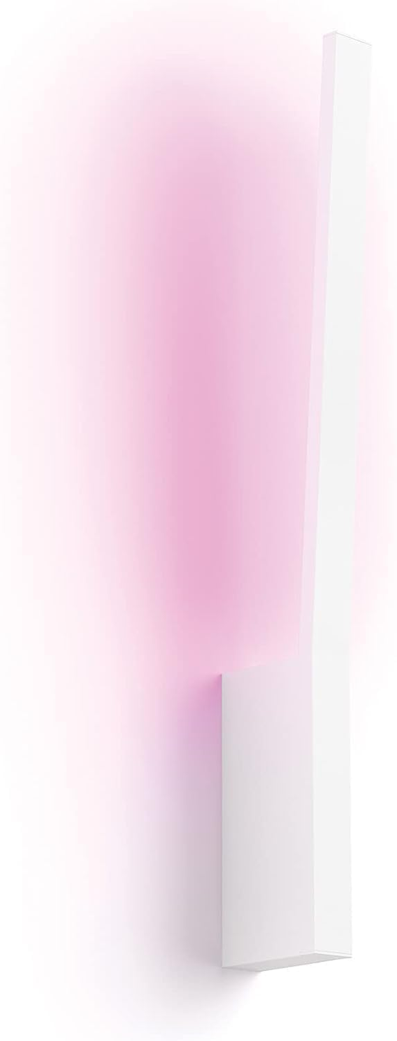 Philips Hue White & Col. Amb. Liana LED Wall Light, White, Dimmable, 16 Million Colours, Controllable via App, Compatible with Amazon Alexa (Echo, Echo Dot) image number 4