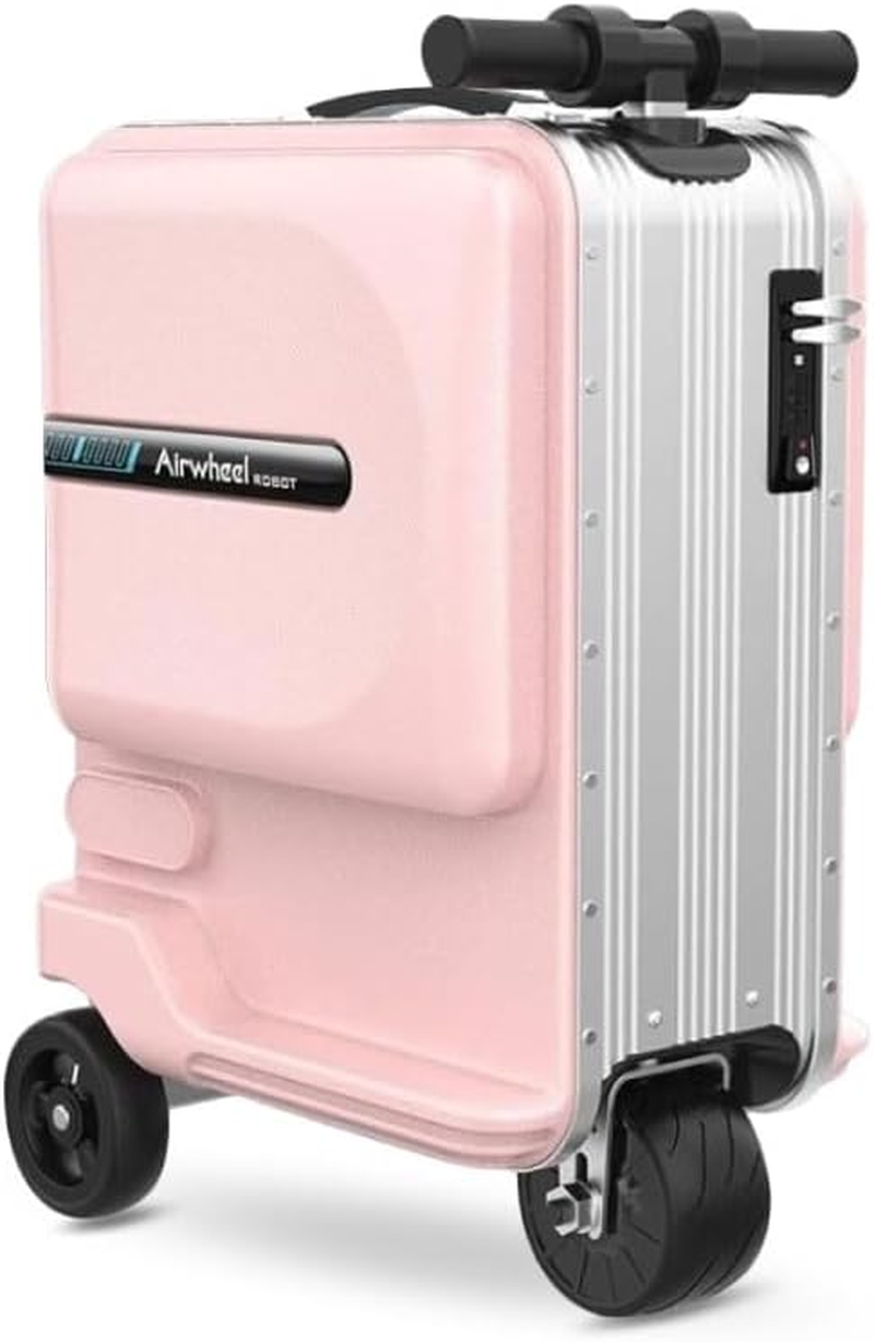 Airwheel Se3Minit Electric Scooter Suitcase - Pink | 26L Innovative Travel Luggage, Motorized Electric Luggage Scooter for Effortless Travel with Removable Battery (Official Dealer in Australia) image number 1
