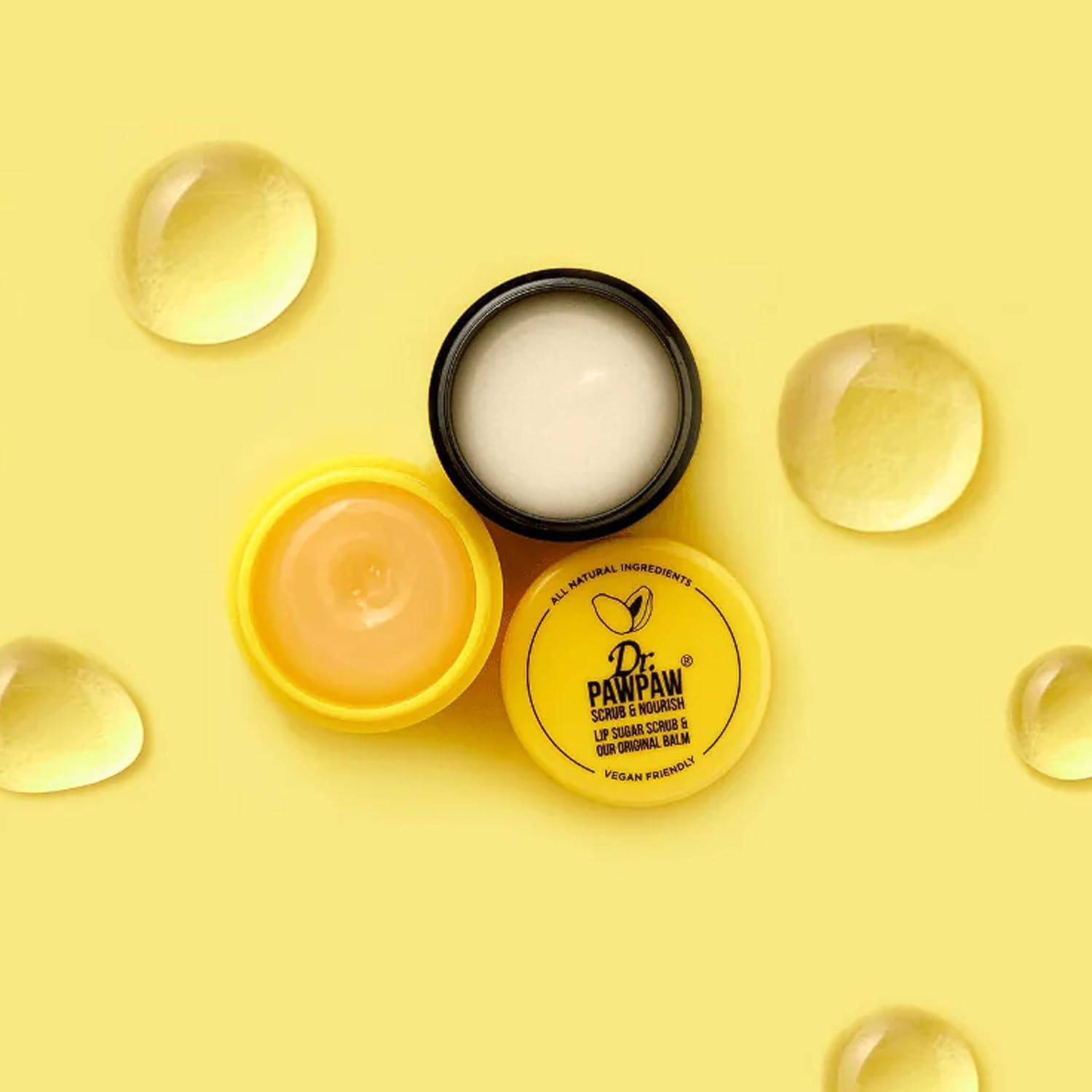 Dr.Pawpaw Lip Scrub & Nourish Duo Pot 16G image number 3