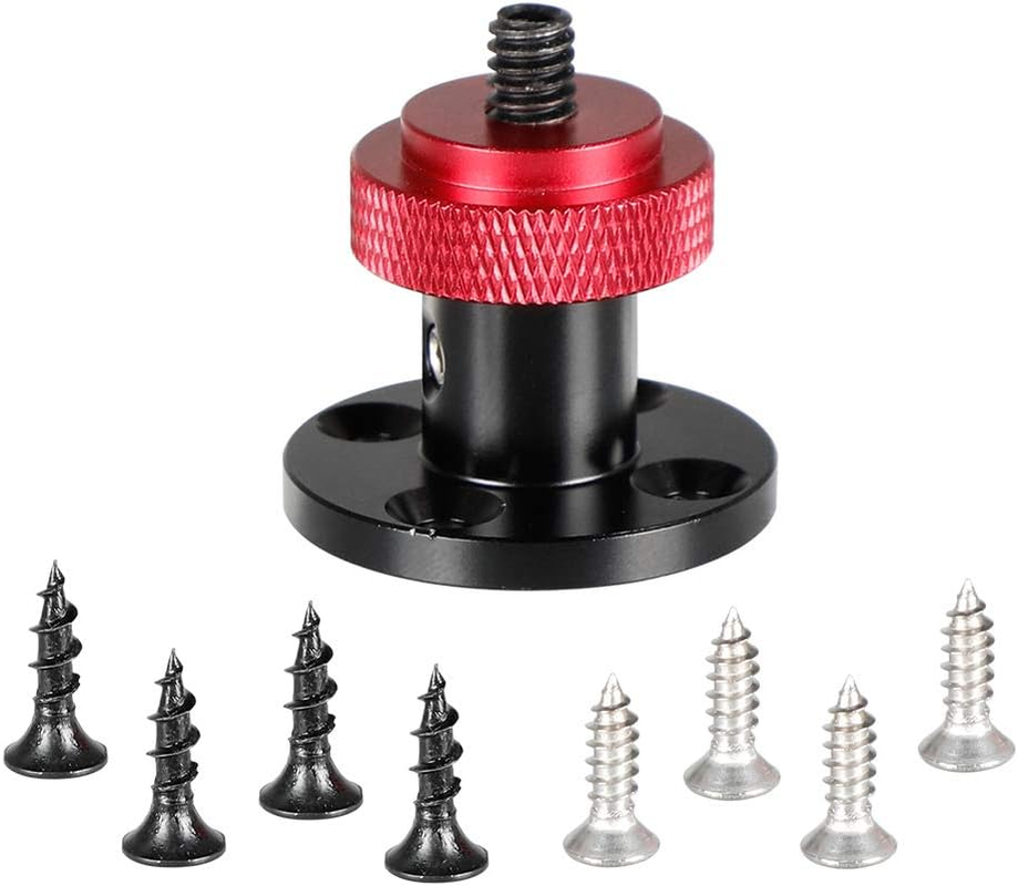 CAMVATE 1/4"-20 Male Thread Screw Mount for Supporting Wall-Mounted Accessory image number 2