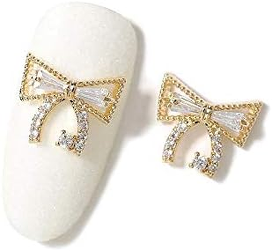 HANGQINGHENG 2-Piece Nail Jewelry Zircon Rhinestone Decoration Alloy Nail Decoration (Color : 159 1)