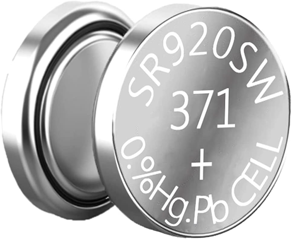 10Pack SR920SW Batteries Button Cell Pack 371 SR920SW Watch Battery AG6 1.5 Volt Battery Long-Lasting Alkaline Battery 27A