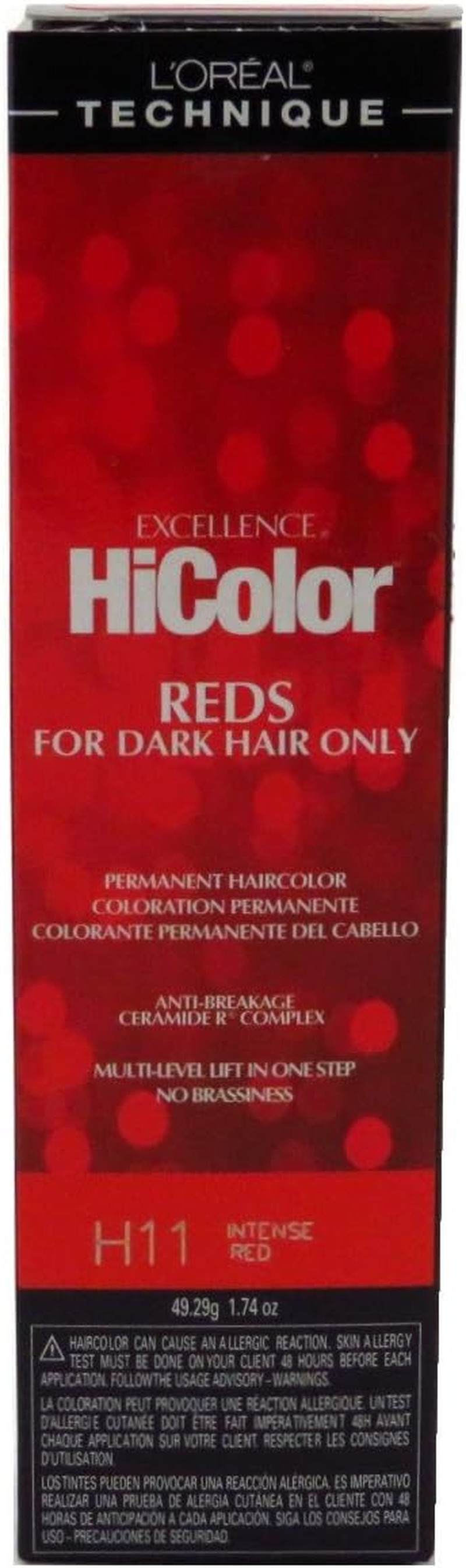 Loreal Excellence Hicolor H07 Tube Sizzling Copper 1.74 Ounce (51Ml) (3 Pack) image number 5