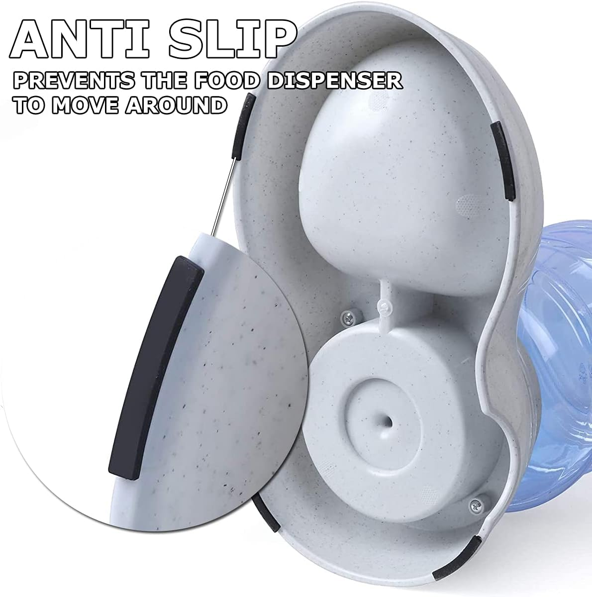 Vaygway Self Dispensing Pet Feeder &ndash; Automatic Gravity Dog Cat Feeder &ndash; Dry Food Dispenser Gravity Feeder &ndash; Automatic Pet Feeder Cat Feeder - Pet Feeder image number 5