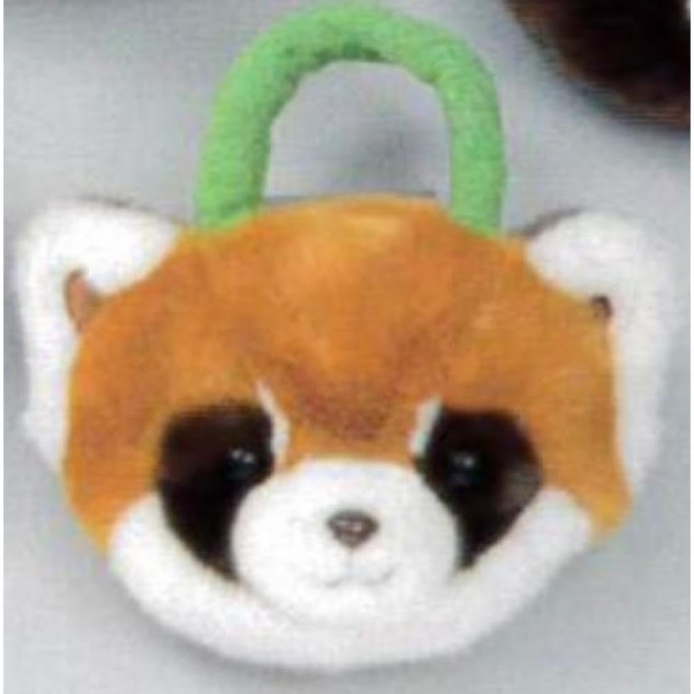 Cute Sale Red Panda Face Pouch Z0208 H 17 W 17 D 7 Cm
