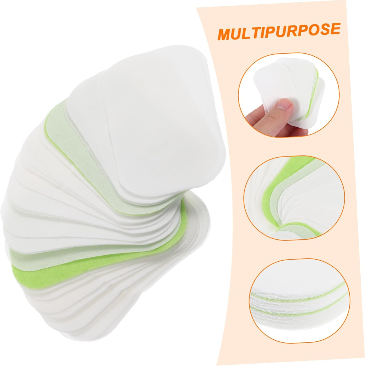 Alasum 50Pcs Portable Travel Soap Sheets Storage Box Disposable Hand Washing Soap Slices for Camping and Outdoor Use image number 2