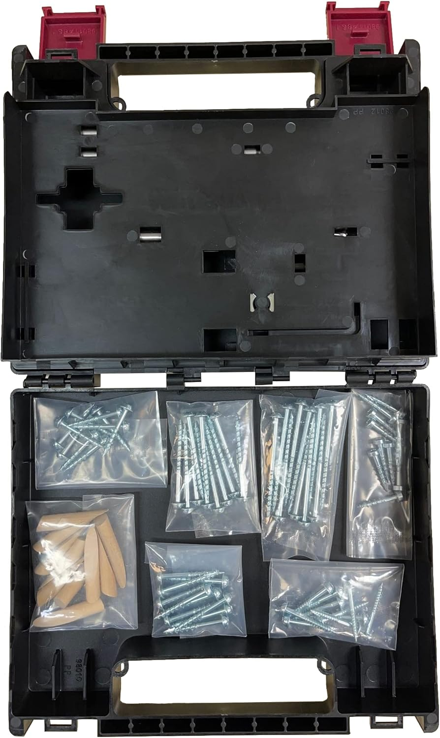 Milescraft 1325 Pocket Jig 200 - Complete Double/Twin Pocket Hole Jig Kit System. Easy to Use Pocket Hole Drill Guide, Screw Jig with All Accessories image number 6