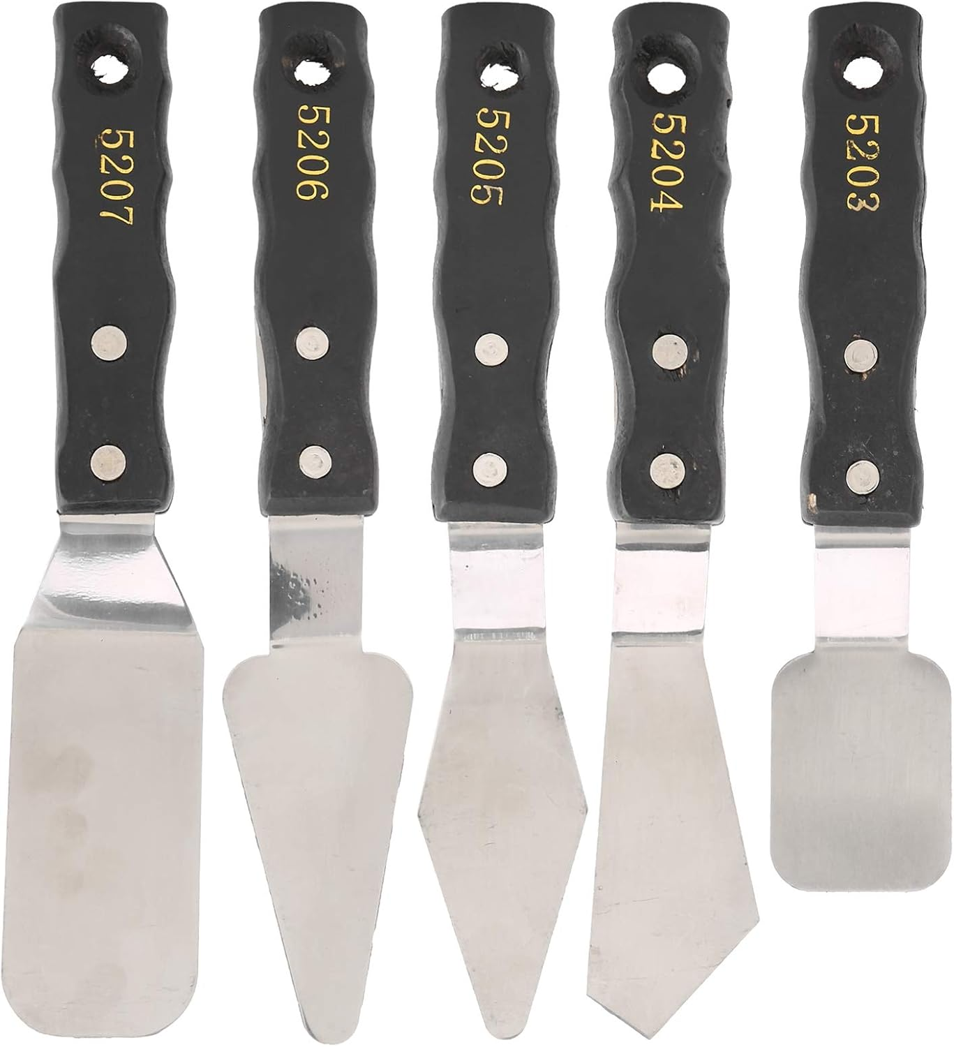 Palette Knives Painting Artist Paint Knife Small Spatulas for Kitchen Use Acrylic Paint Knife Kitchen Knives Sets Painting Pen Knife image number 3