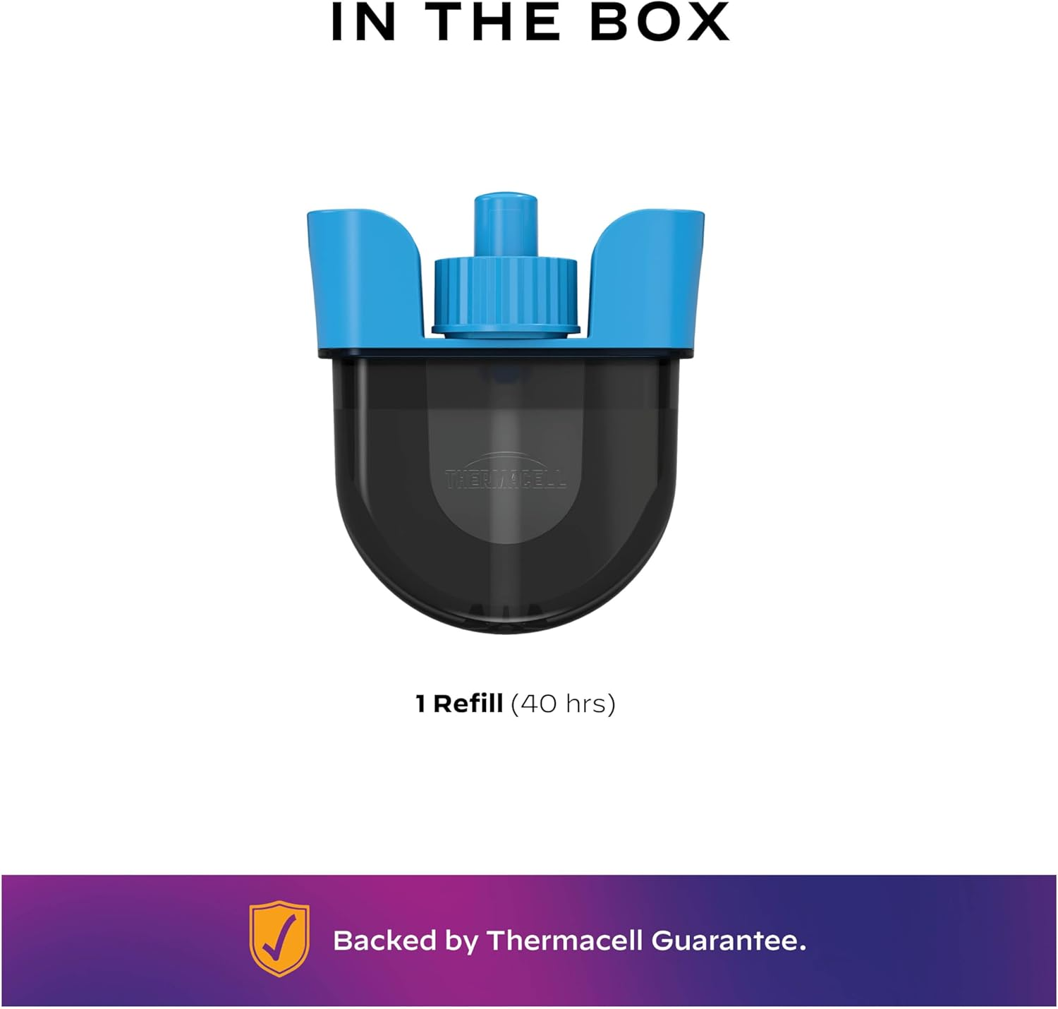 Thermacell Mosquito Repeller Refills, 40-Hour Protection, 28M&sup2; Area of Coverage, Scent-Free, Compatible with Radius and Rechargeable Repellers, 1 Pack