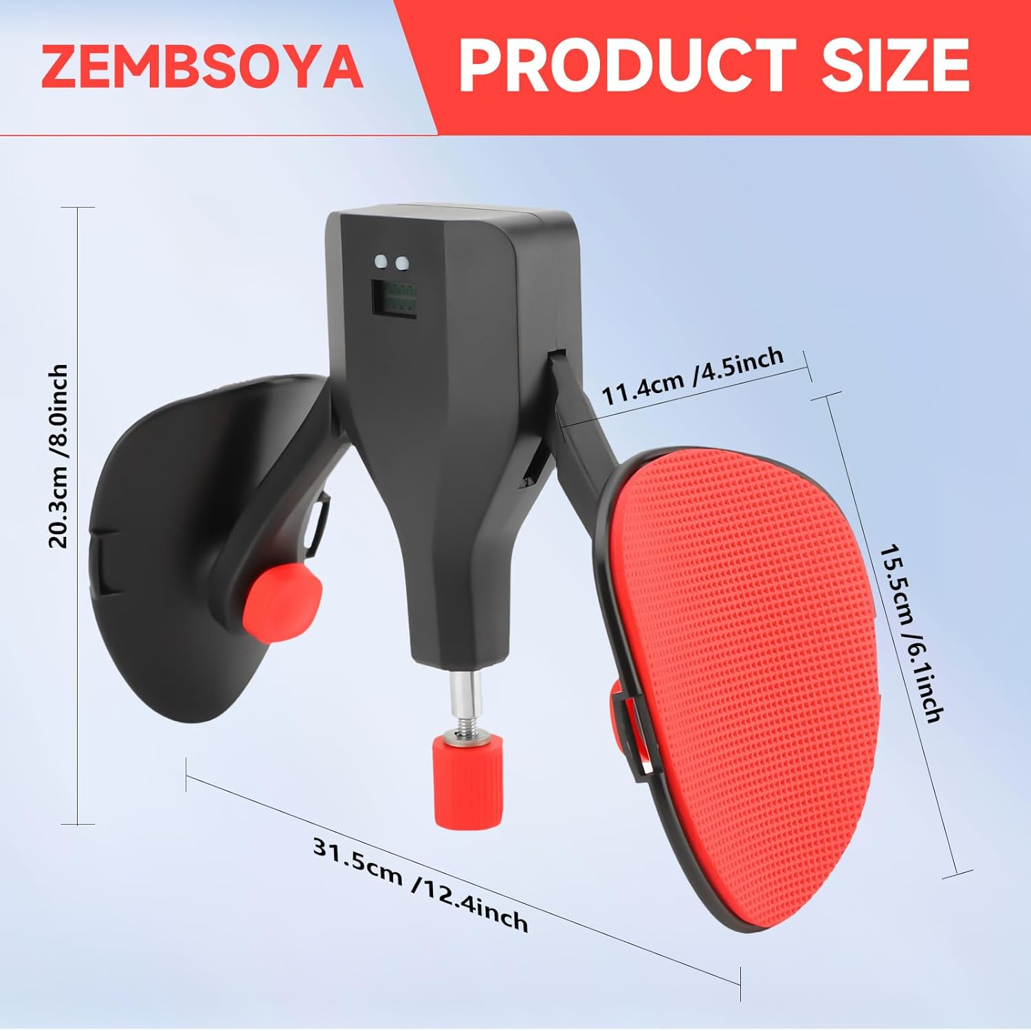 Thigh Trainer,77 Lbs Adjustable Inner Thigh Exerciser,Pelvic Hip Kegel Floor Trainer Strength Exercise Buttock Glute Legs Workout Equipment with Counting Display image number 3