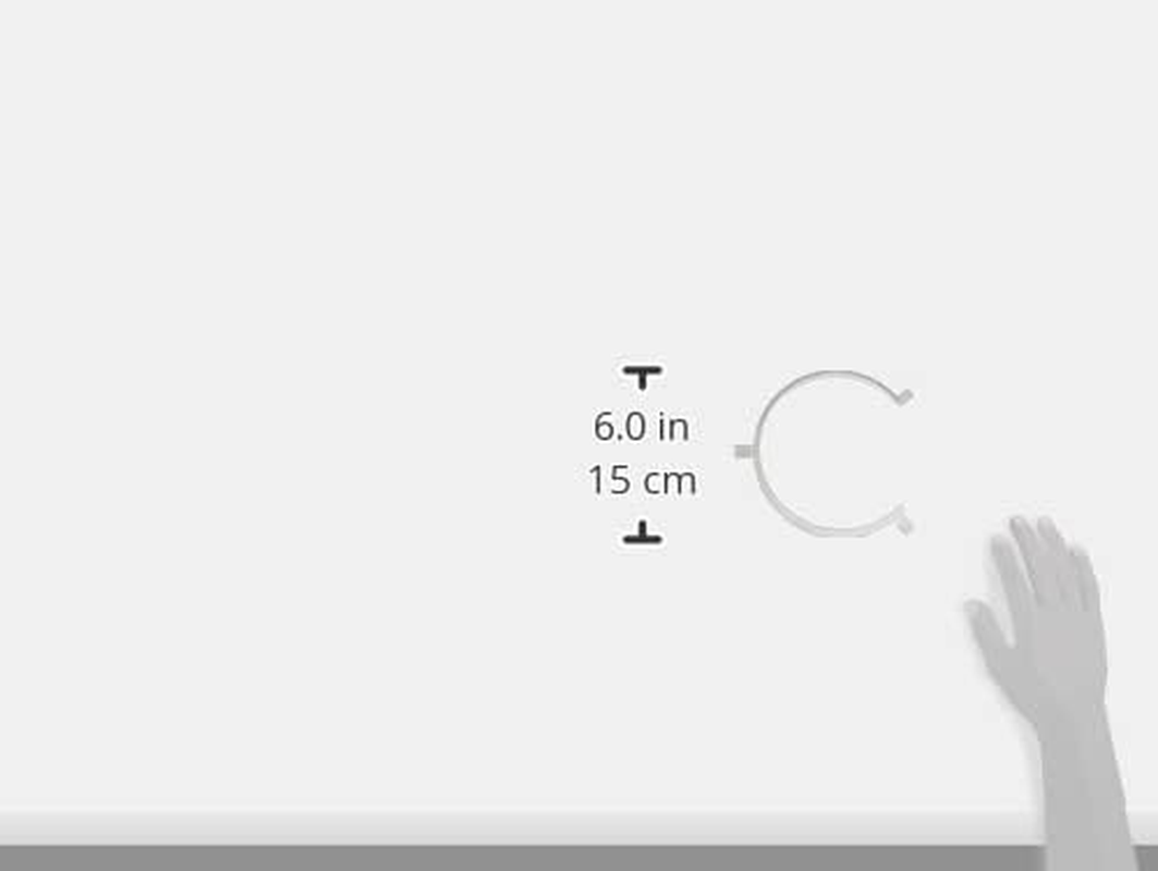 Homecraft Surround Incurve Plate, Retail Packed, Plate Guard Makes Eating Easier, Helps Scoop Food on to Utensil, for Elderly, Handicapped, and Disabled, Dining Aid for Moving Food to the Fork image number 1