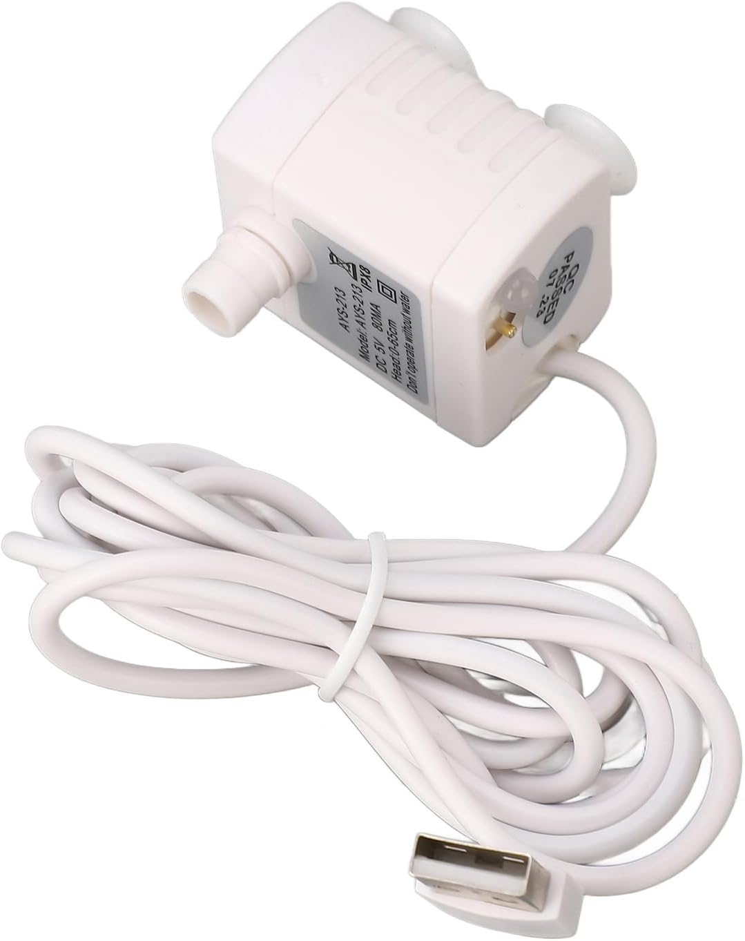 Mini Cat Fountain Pump, Removable USB Powered Pet Water Fountain Pump Adjustable 5V for Replacement image number 5