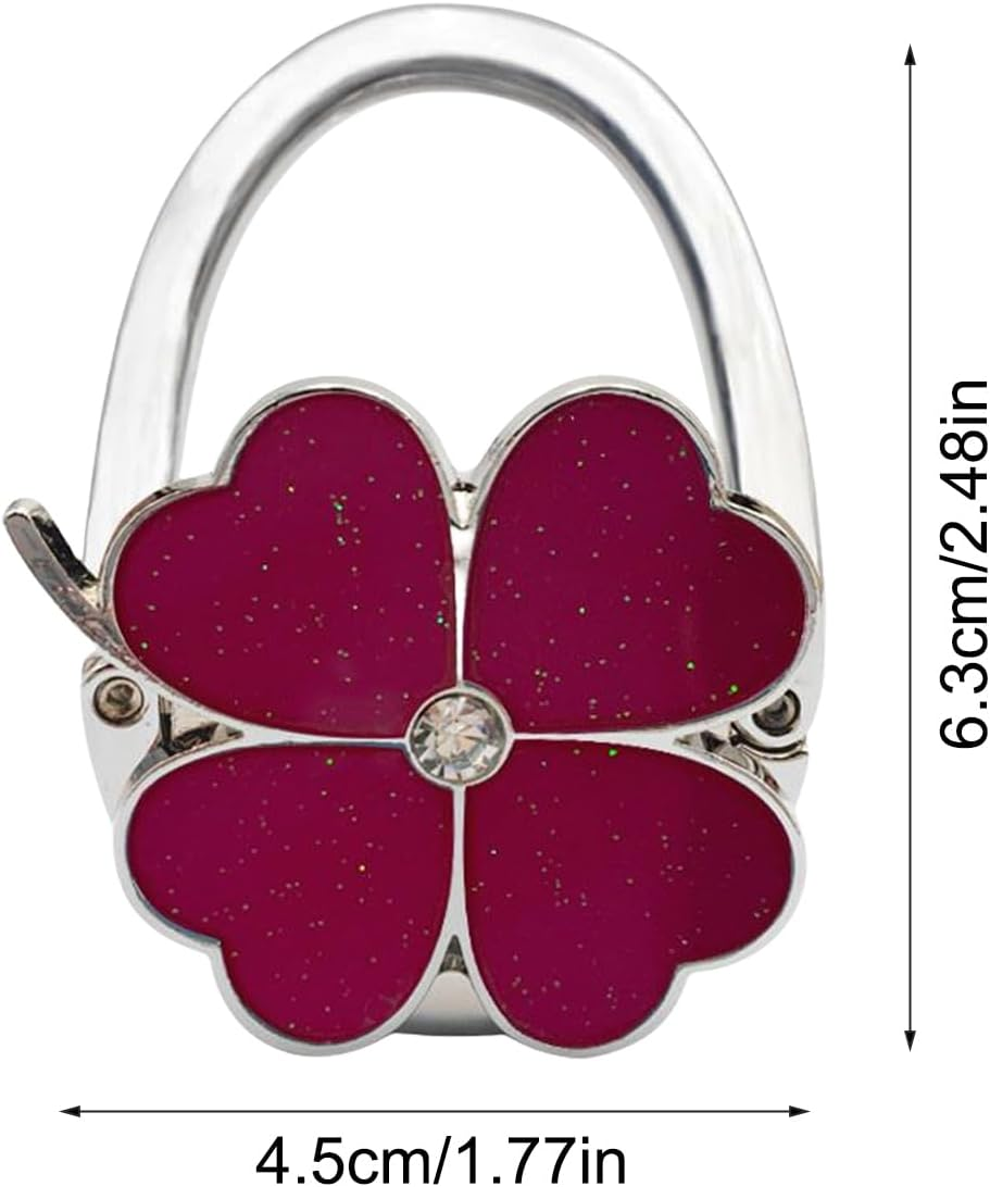 Purse Hanger for Table - Zinc Alloy Handbag Hanger for Table | Non Slip Compact Desk Bag Holder for Umbrellas Cups Headphones Backpacks image number 1