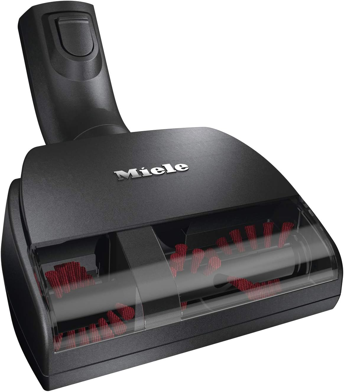 Miele Triflex HX-SEB Electro Compact Handheld Brush, Vacuum Cleaner Attachment for Cleaning Upholstery and Car Seats, Compatible with Triflex HX1/HX2 Cordless Vacuums, 16Cm Wide, Black image number 2