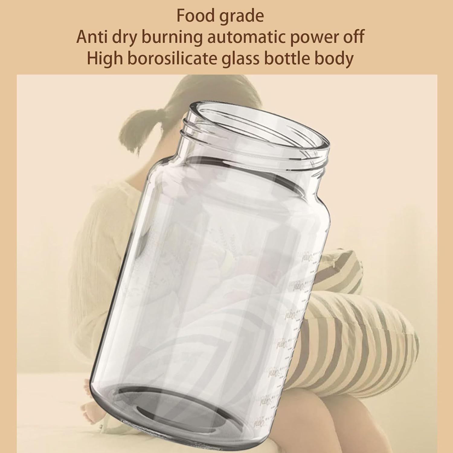 Cordless Rechargeable Milk Warmer with Digital Temperature Level Heating - 200Ml Baby Bottle Warmer for Breast Milk Portable Travel Use image number 6