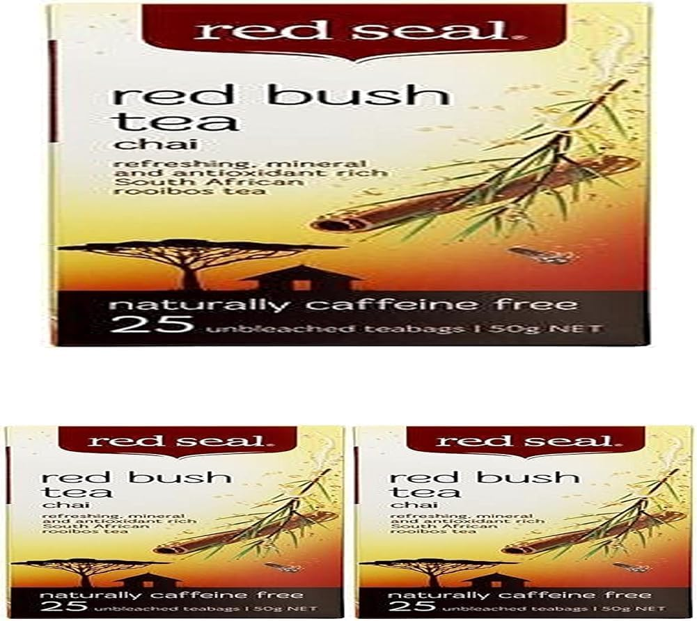 Red Seal Red Bush Chai Tea 25 Teabags image number 1
