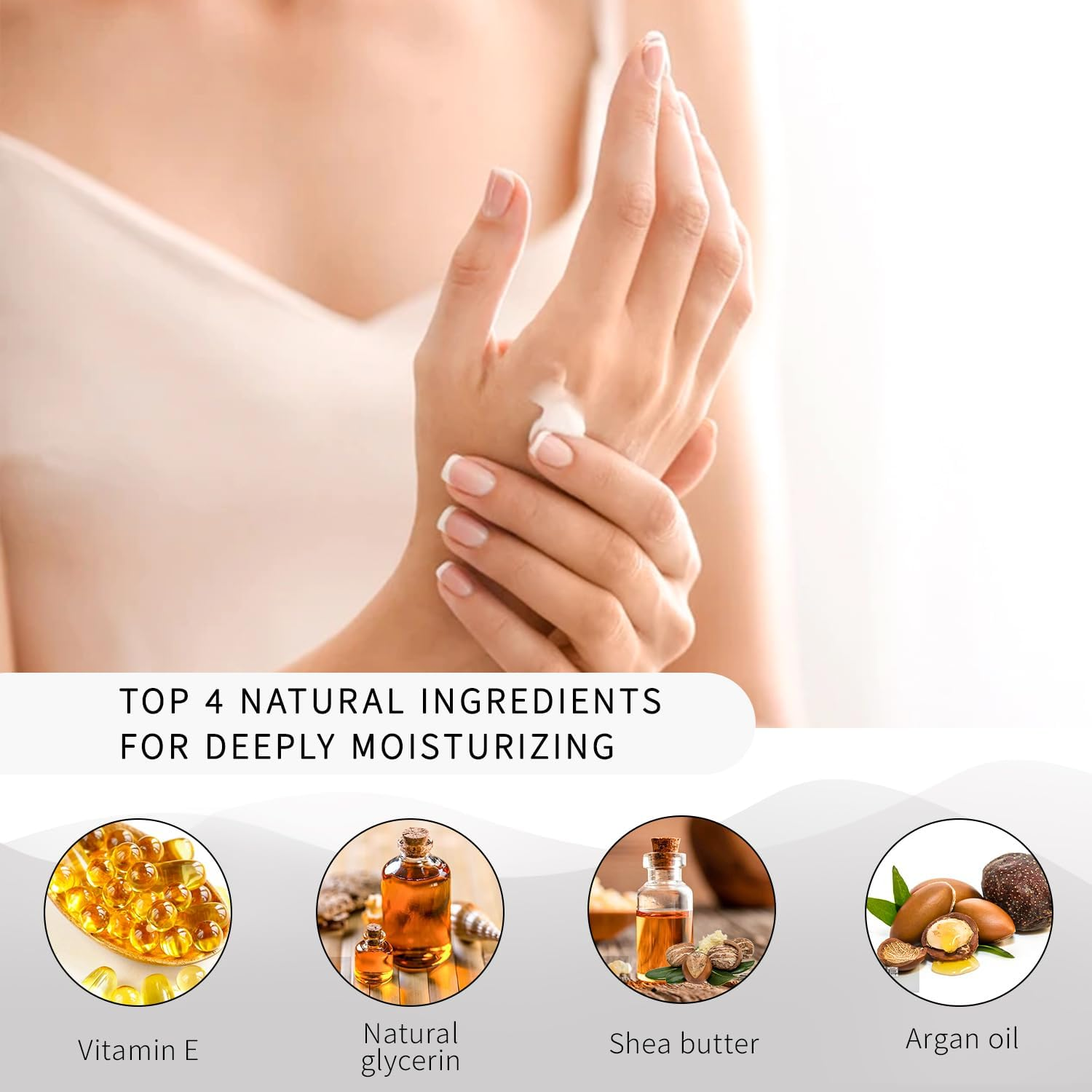 Gifts Lotion Sets, Peony Wish Body Care Gift Set, Include Hand Cream, Foot Cream, Soap, Scented Candle, Birthday Gifts, Mother'S Day Gift Set image number 4