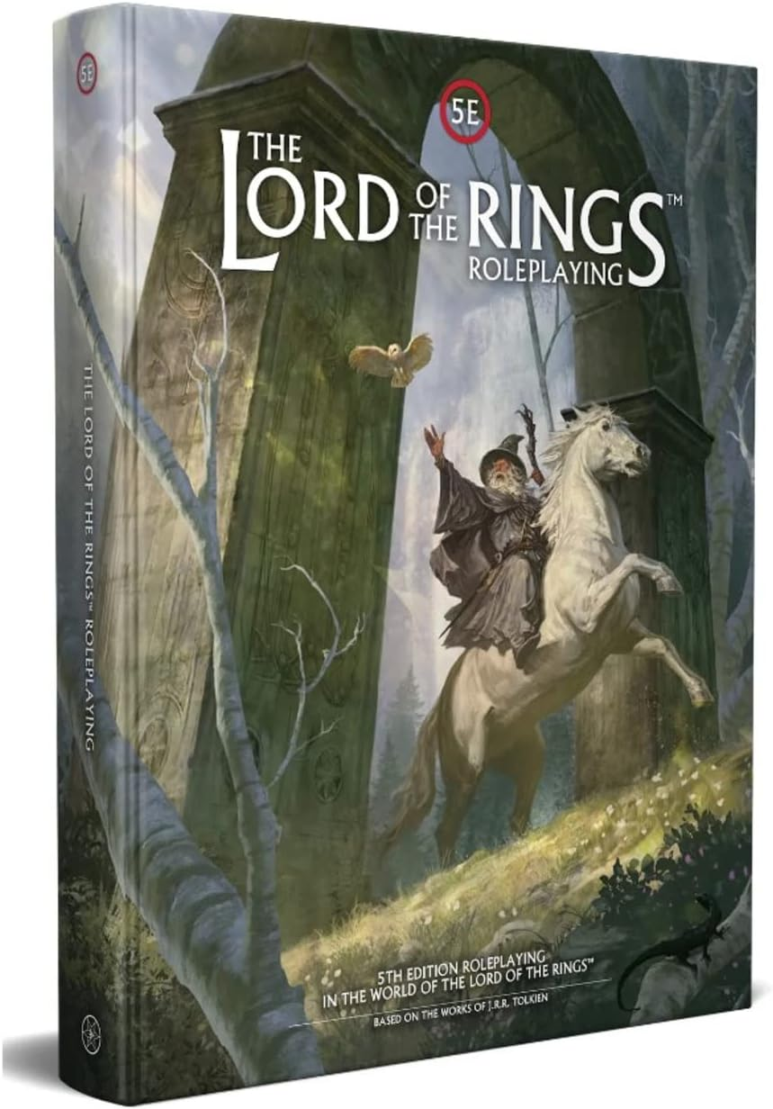 The Lord of the Rings: RPG 5E - Core Rulebook - Hardcover RPG Book, LOTR Roleplaying Game, Everything Needed to Begin Your Adventure through Middle Earth image number 1