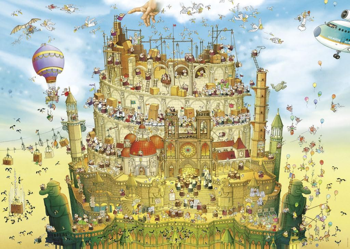 Heye That'S Life High above Jigsaw Puzzle (2000 Pieces) image number 1