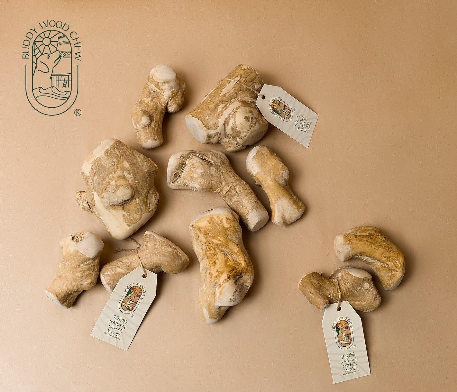 Dog Chew Elbow - Gorilla Chew, Large, Long Lasting Wood Chew for Dogs (M (Single))&hellip; image number 2