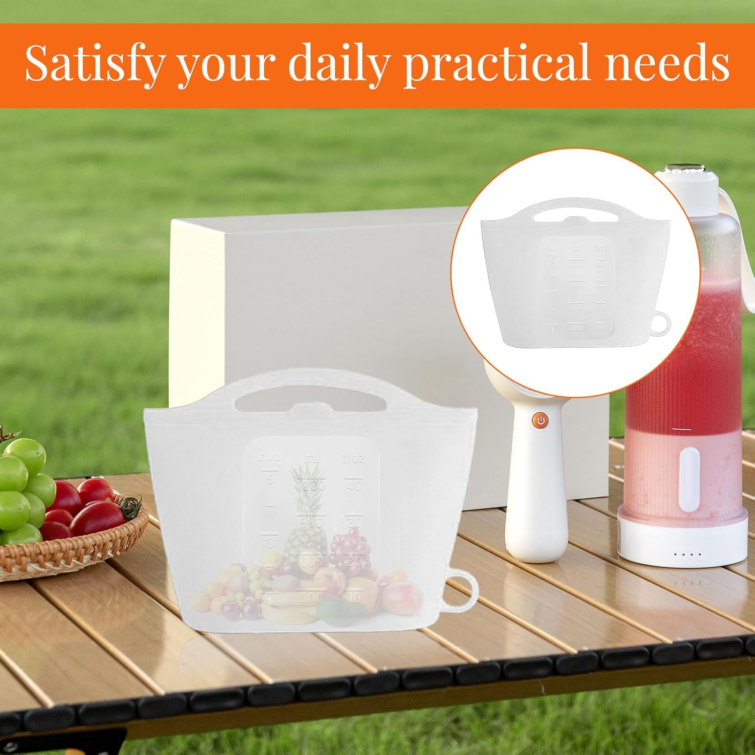 Baby Bottle Steriliser, Microwave Steriliser, Steam Sterilizer Bag, Silicone Microwave Steam Sterilizer Bags, 1200Ml Reusable Steam Bags for Baby Bottles, Breast Pump, Accessories, Pacifiers image number 1