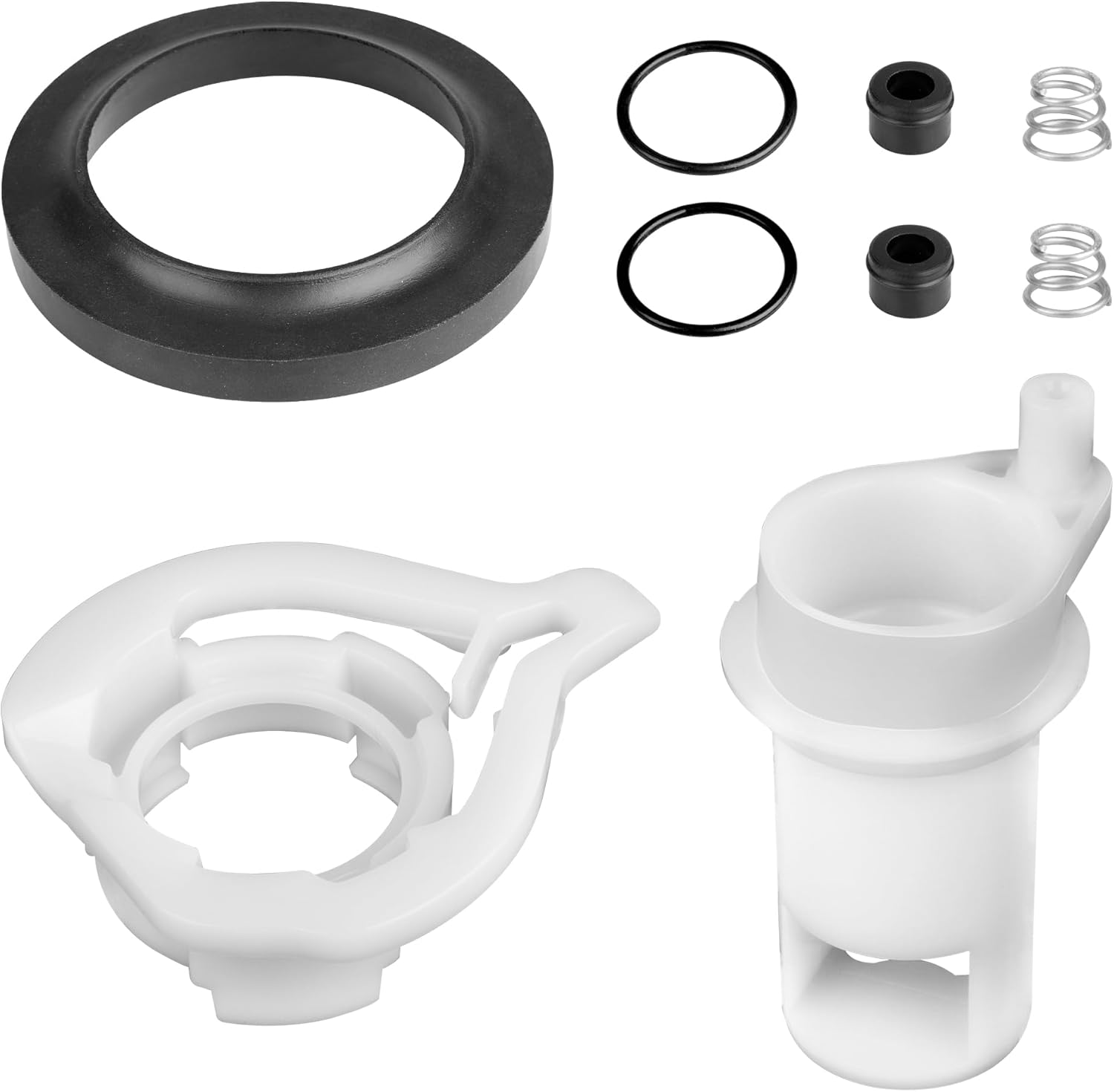 42049 Water Valve Style II Kit for Thetford Aqua Magic Style II Toilets, RV Toilet Flush Valve Kit Replacement Style II Permanent Toilets, Rv Toilet Parts for Thetford with Closet Flange Seal image number 4