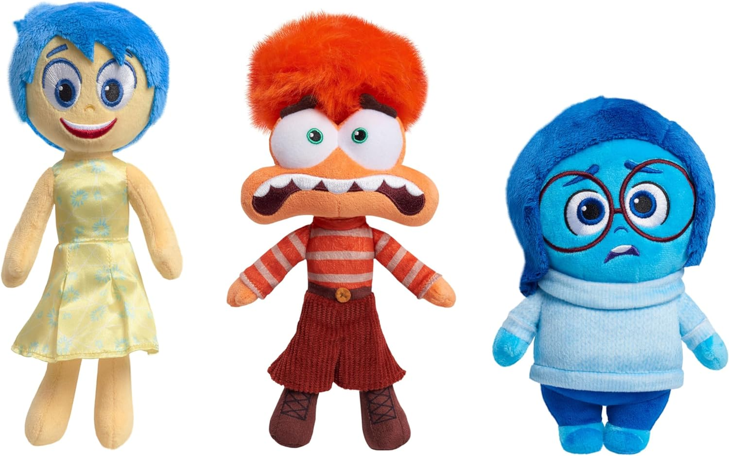 Inside Out 2 Talk It Out Small Plush - Joy, Kids Toys for Ages 3 up by Just Play image number 2