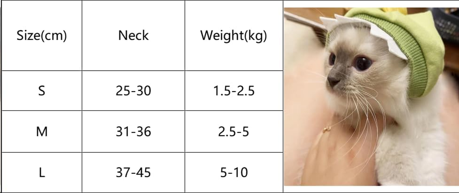 Quiet Ears for Dogs and Cats Pet Soothing Hat Dog Ear Muffs Noise Dog Hats Pet Ears Warm Dog Ear Cover Winter Hat Dogs Head Wrap for Small Dogs Cats Pets (Green, L) image number 3