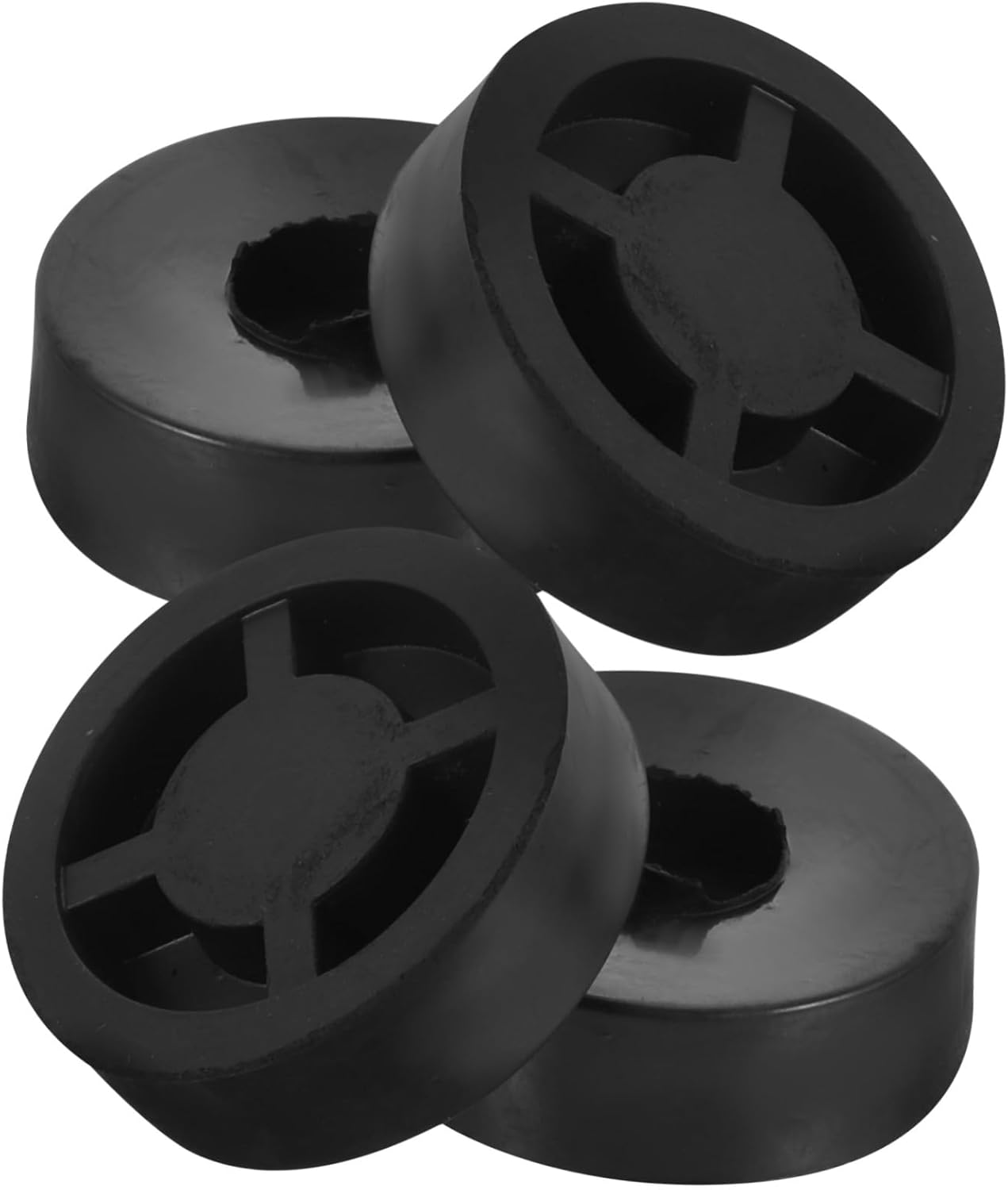 COHEALI 4Pcs Speaker Isolation Pads and Rubber Feet Vibration Absorbers for Amplifier, Subwoofer, and Turntable Audio Equipment, Non-Slip 45X15Mm Isolation Feet for Home and Studio Use image number 1