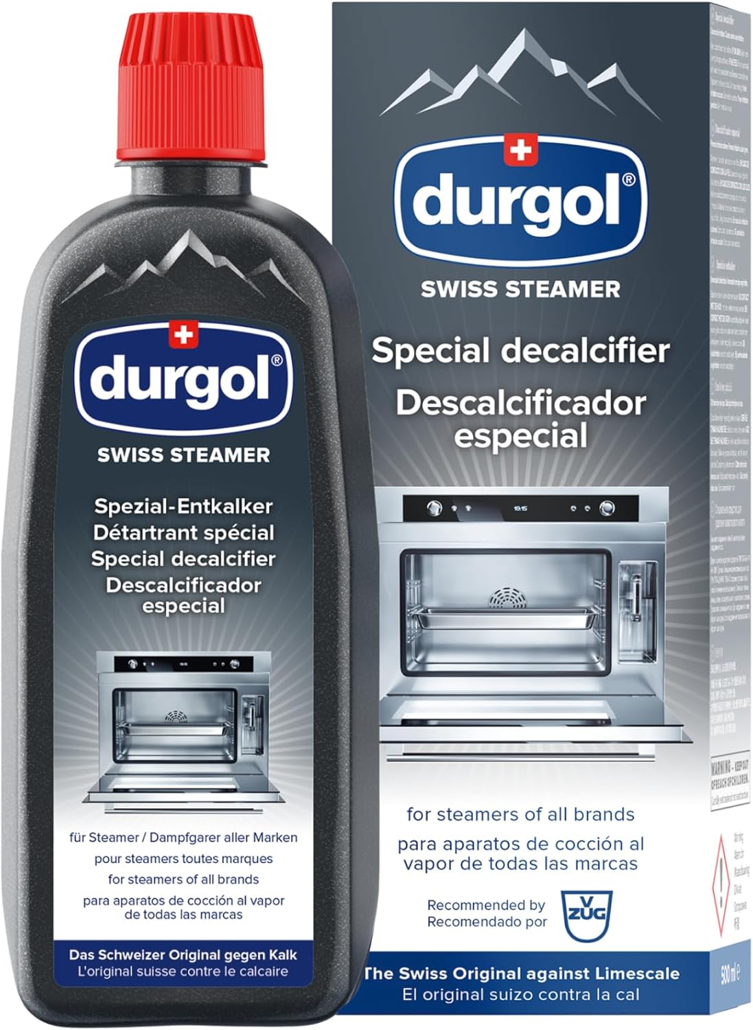 Durgol 297 Swiss Steamer Descaler/Decalcifier for Steamer Ovens, Clear image number 5