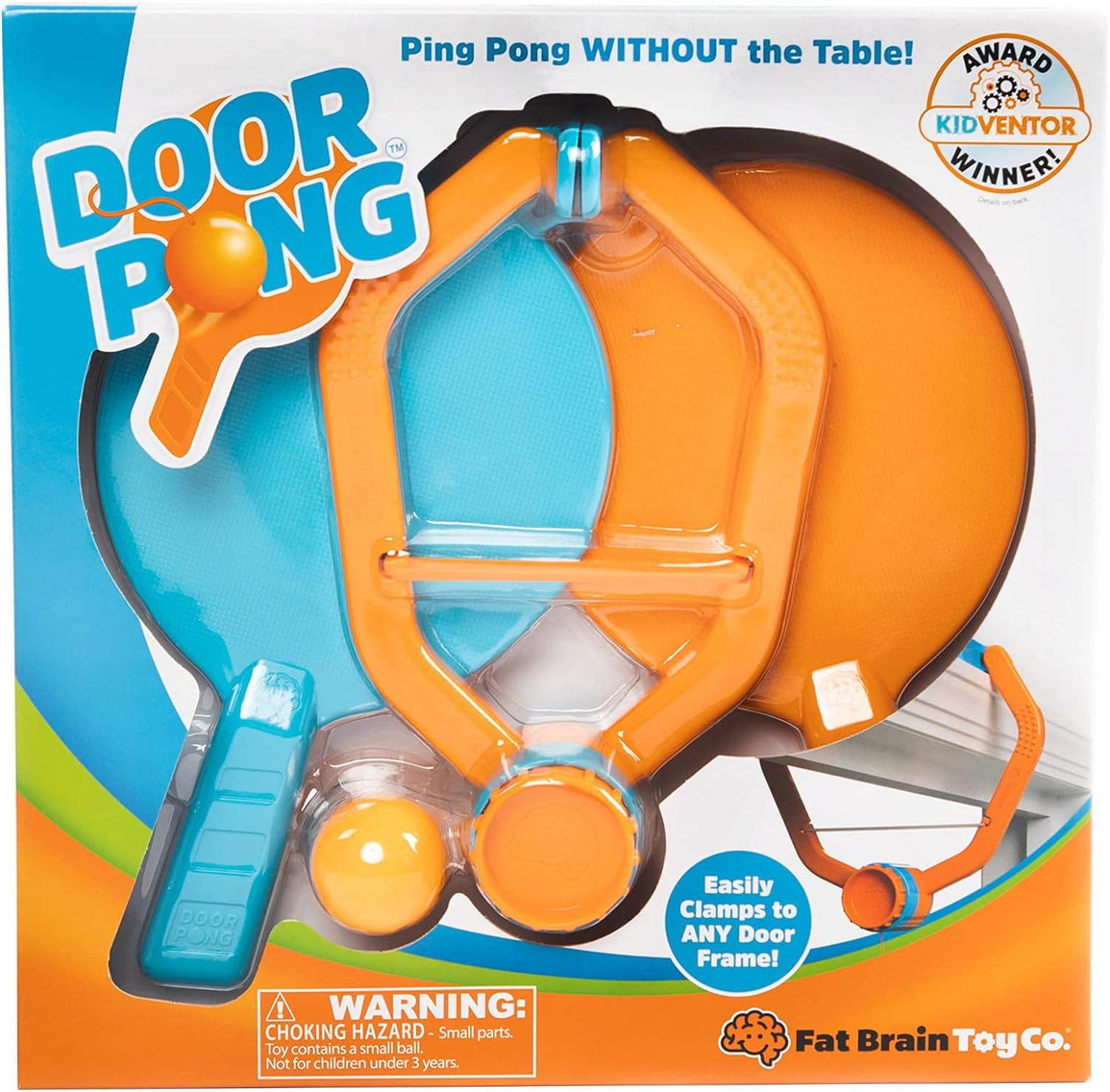 Tomy Fat Brain Toys Door Pong, Door Ping Pong Game, Active Play for Kids Ages 6+ image number 4