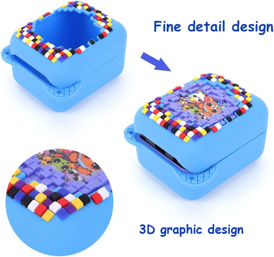 Protective Silicone Case for Bitzee Digital Pet Interactive Virtual Toy, Protective Sleeve Holder Skin Washable with Lanyard for Bitzee Interactive Toy Digital Pet and Accessories image number 3