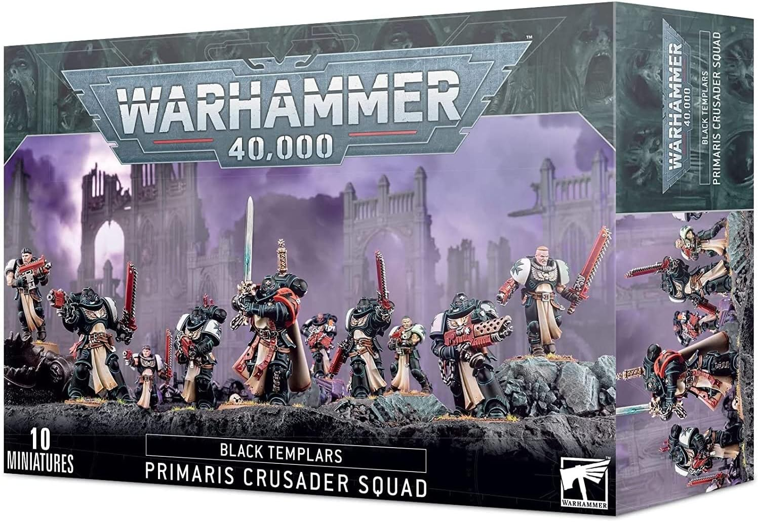 Warhammer: 40,000 Black Templars Primaris Crusader Squad