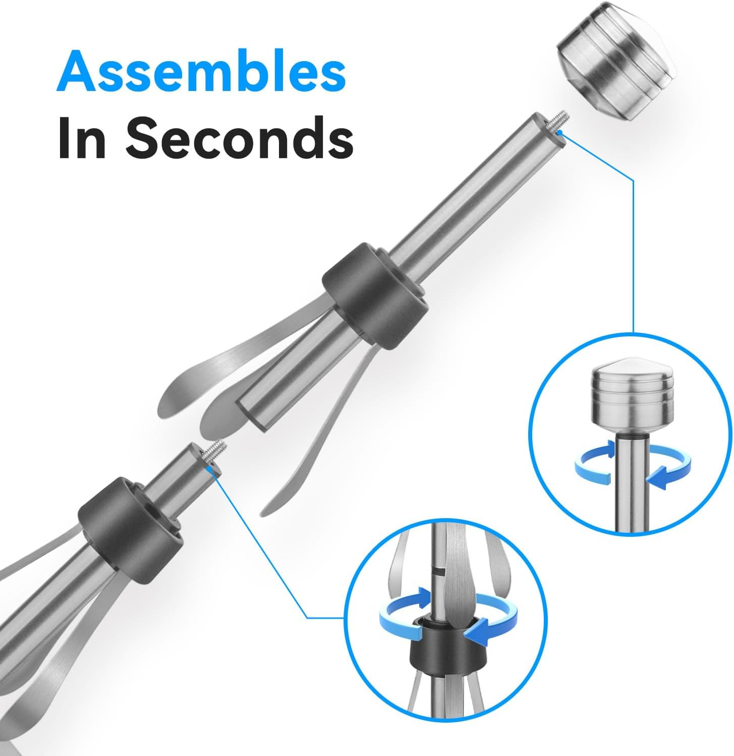 Stelive 11 Inch Paper Towel Holder, One-Handed Pull & Tear, Stainless Steel, Free-Standing Kitchen Roll Holder, Weighted Paper Towel Dispenser with Suction Cups Base, Suit for Any Roll Size (Silver)