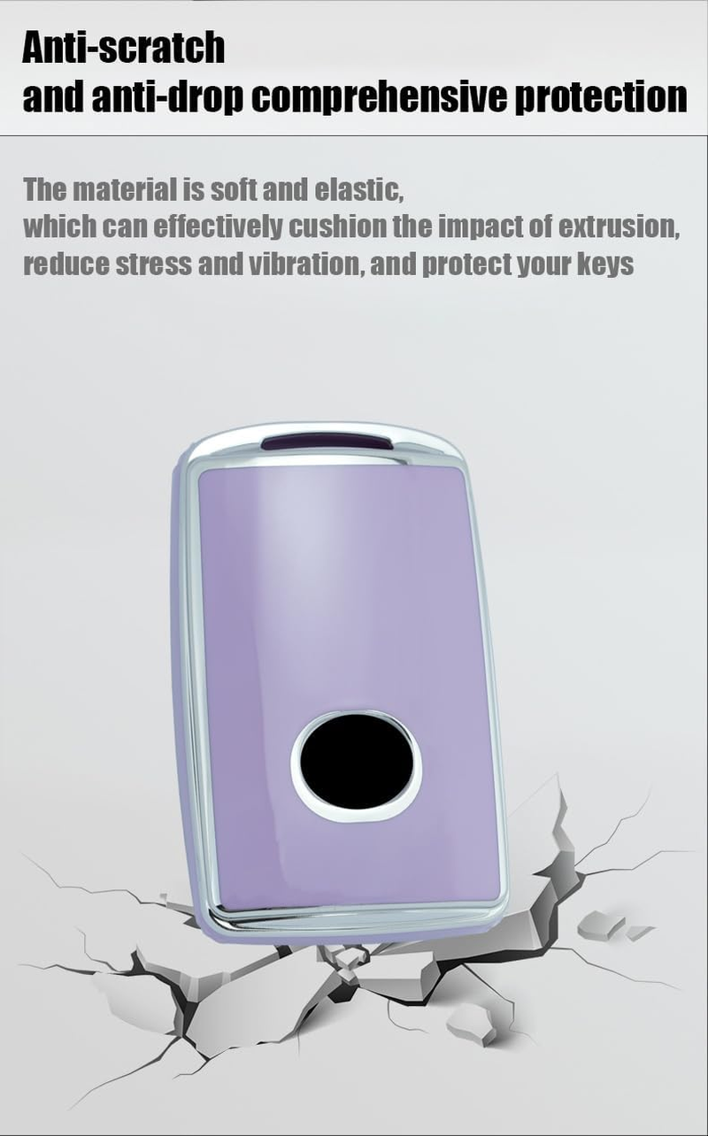 Ontto Key Case Suitable for Mazda 3 6 CX-30 CX-50 CX-60 CX-90 CX-4 CX-5 CX-8 CX-9 MX-5 MX-30 Axela 3 Buttons TPU Car Key Case Key Cover Key Box Accessories White image number 3