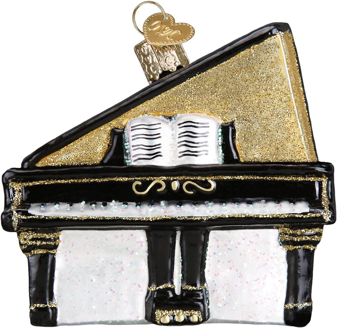 Old World Christmas Ornaments: Clarinet Glass Blown Ornaments for Christmas Tree (38026) image number 6