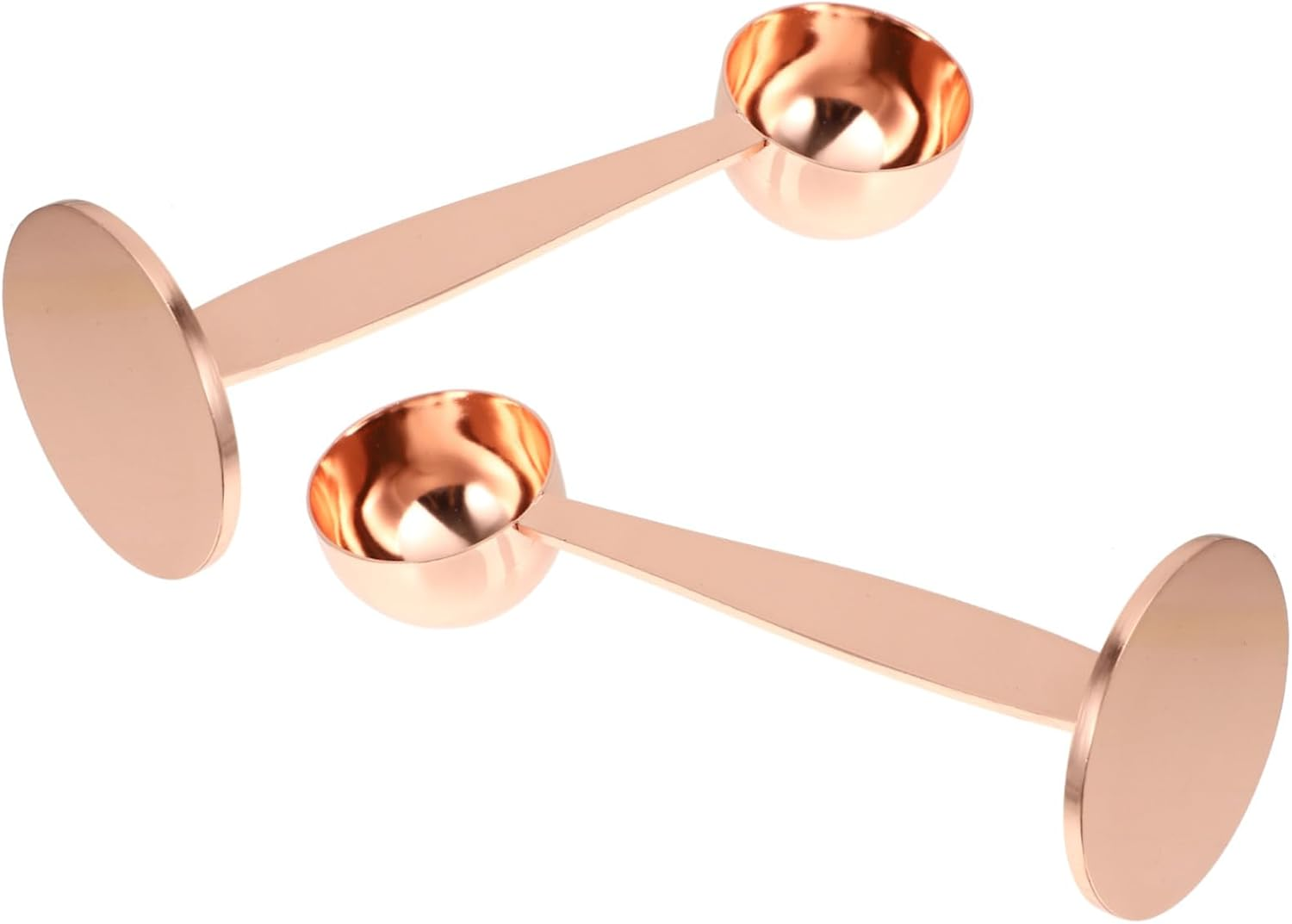 ASAKKURA 2Pcs Coffee Spoon Measuring Scoop for Ground Espresso Powder Hammer Tamper for Dosing Cup