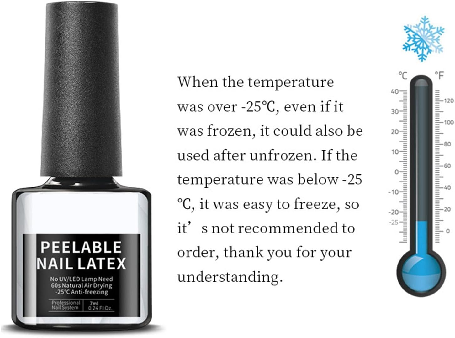 Nail Polish Barrier - Cuticle Manicure Protector | Peel off Base Coat | 7Ml Nail Latex | Cuticle Guard | Polish Guard for Salon Home | Skin Barrier Protector image number 4