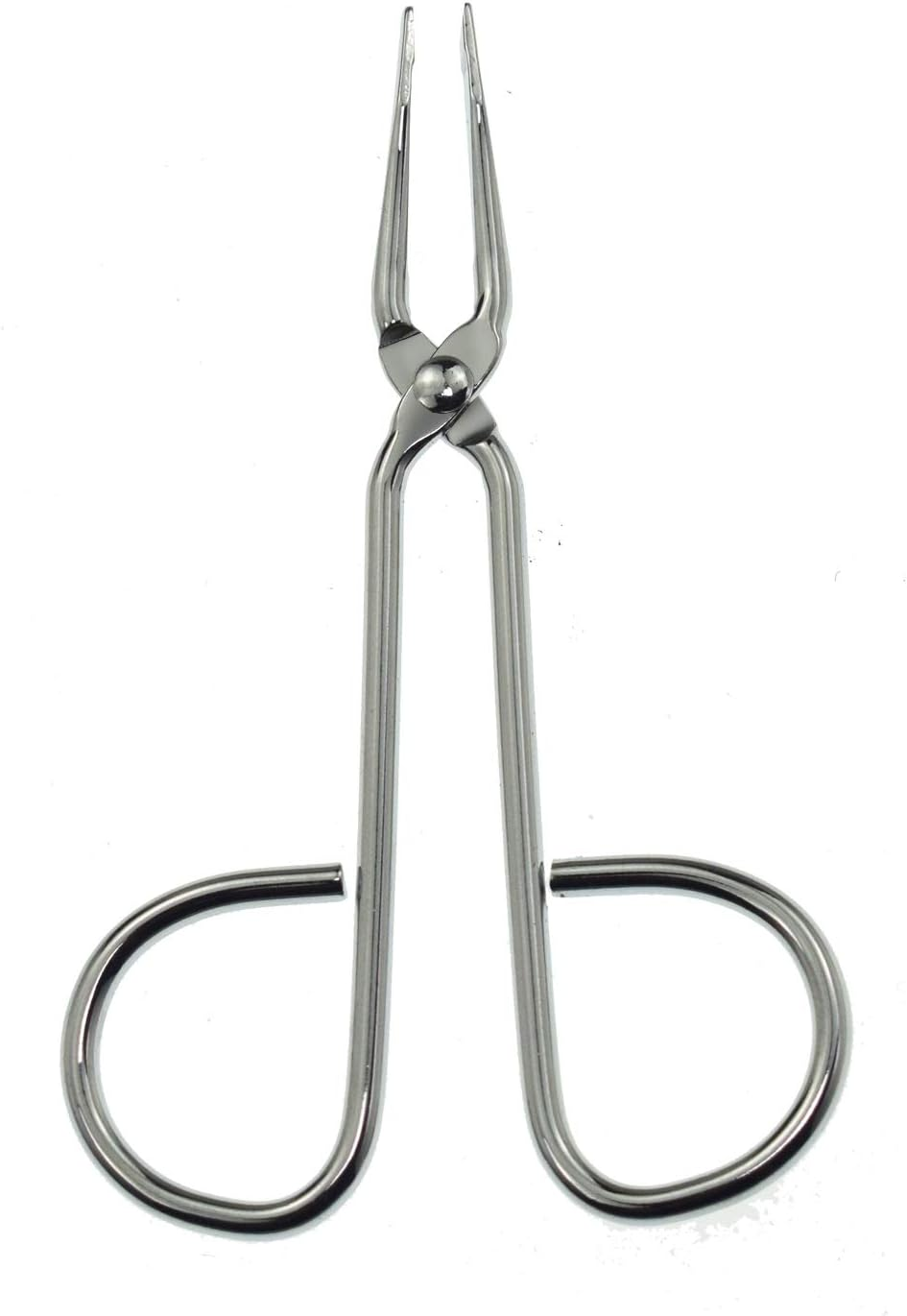 Motanar (2 Pack) Scissors Shaped Eyebrow Tweezers Clip - Flat Tip Tweezers Hair Plucker for Hair and Eyebrows Personal Care Multicolor (Silver & Straight) - Multicolor,Silver image number 2