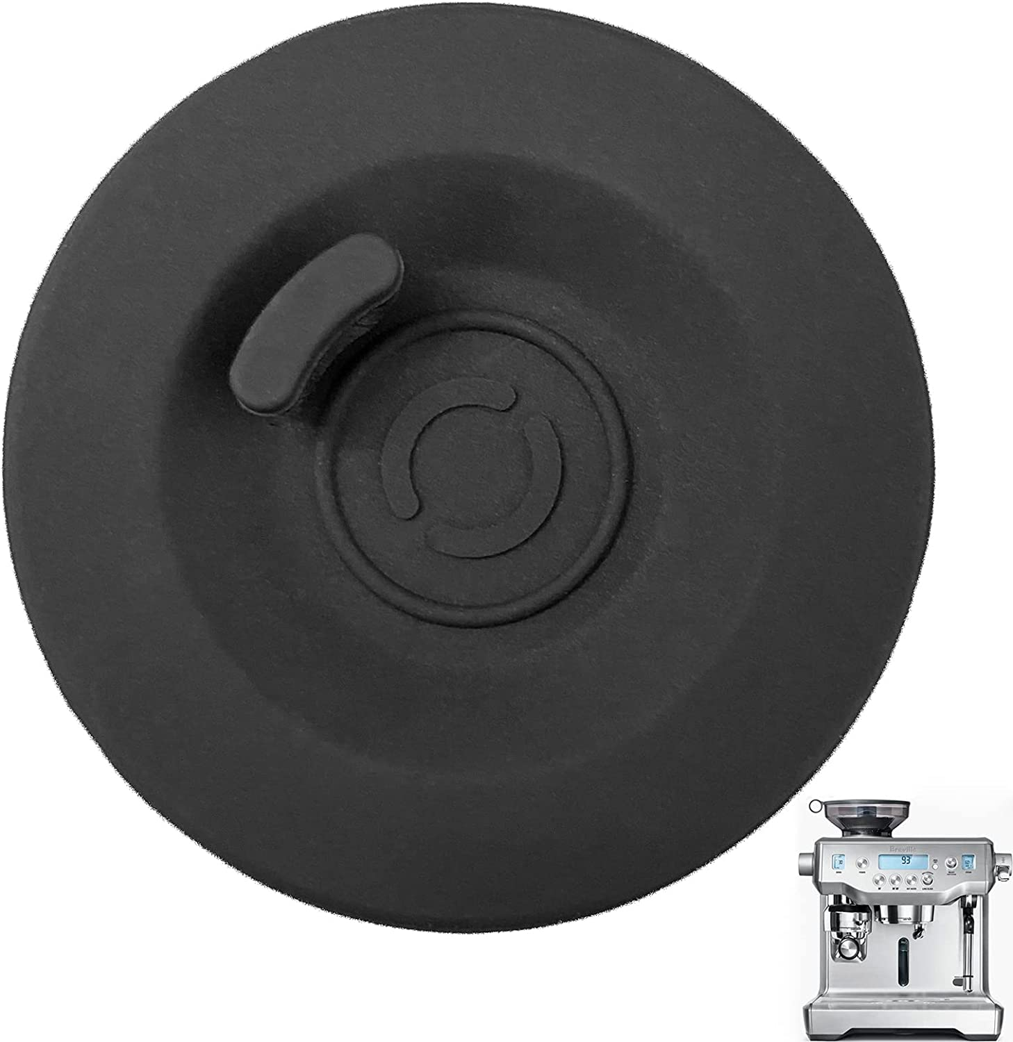 Tongke 1Pack 54Mm Backflush Cleaning Disc Blind Insert Parts Compatible with Selected for Breville Espresso BES500 BES810 BES840 BES860 BES870 BES880/11.2, Rubber Disks image number 2