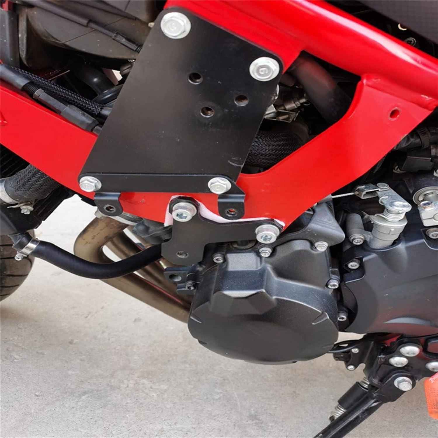 Motorcycle for Yamaha XJ6 Diversion XJ-6 Falling Protection Frame Slider Fairing Guard anti Crash Pad Protector Accessories (Color : Silver) image number 3