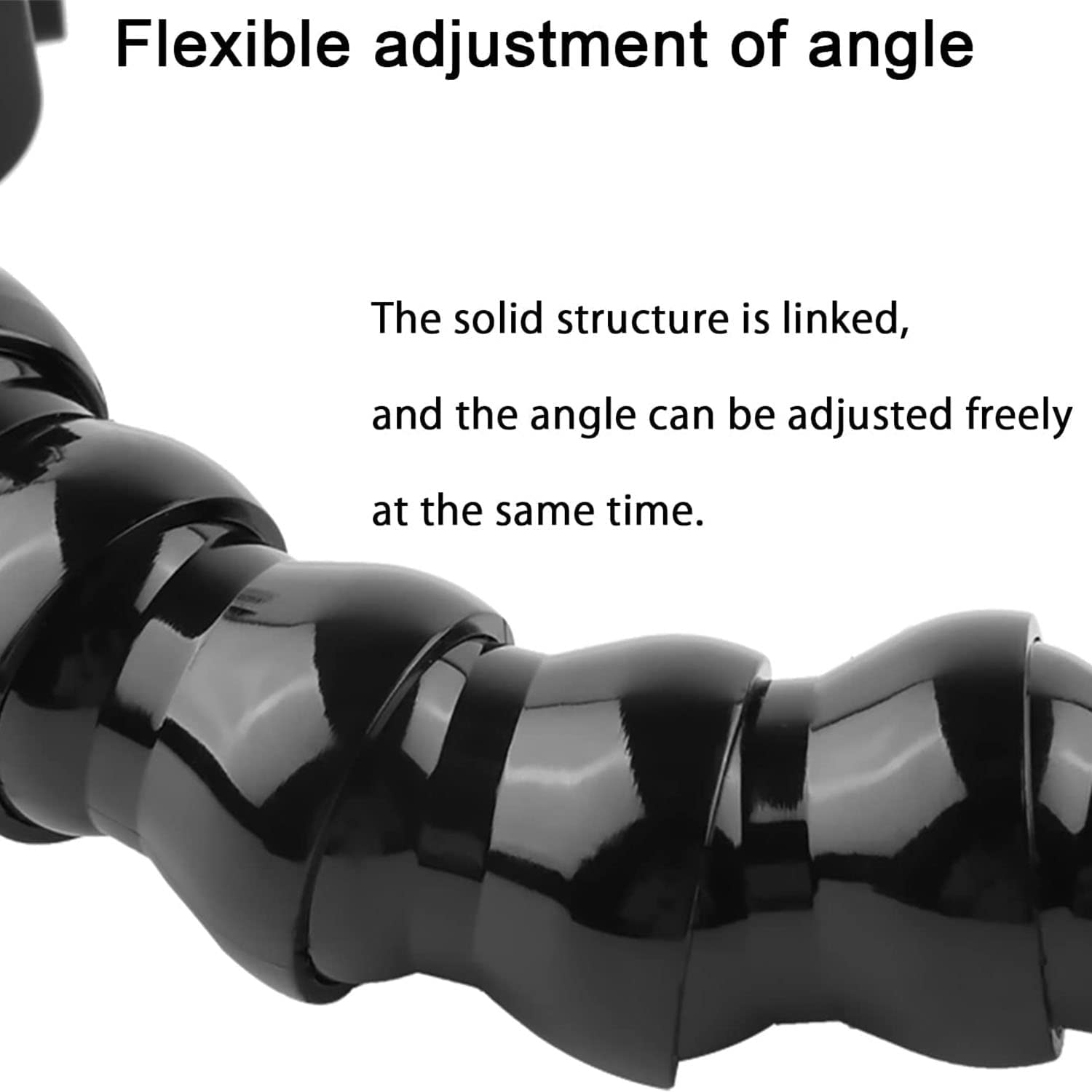 Fitstill Jaws Flex Clamp Mount with Adjustable Gooseneck 19-Section Compatible with Go Pro Hero 12, 11, 10, 9, 8, 7, 6, 5, 4, Session, 3+, 3, 2, 1, Max, Fusion, DJI Osmo Action image number 4