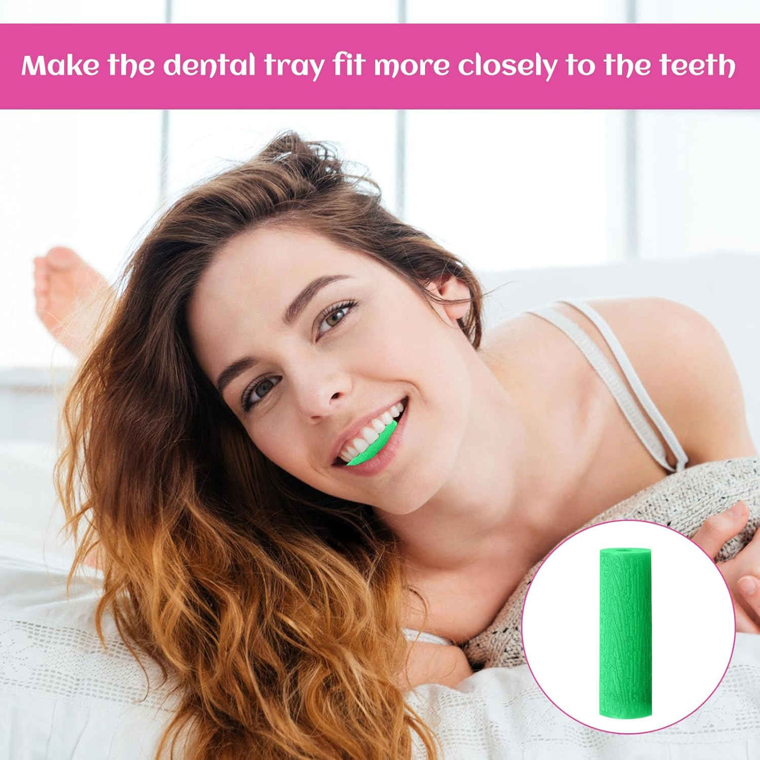 Aligner Chewies, 20 Pcs Aligner Tray Seaters for Trays Aligner, Silicone Orthodontic Chompers, Reusable Dental Teeth Aligner Chewies, Chewies for Invisalign Aligners (5 Colors) image number 4