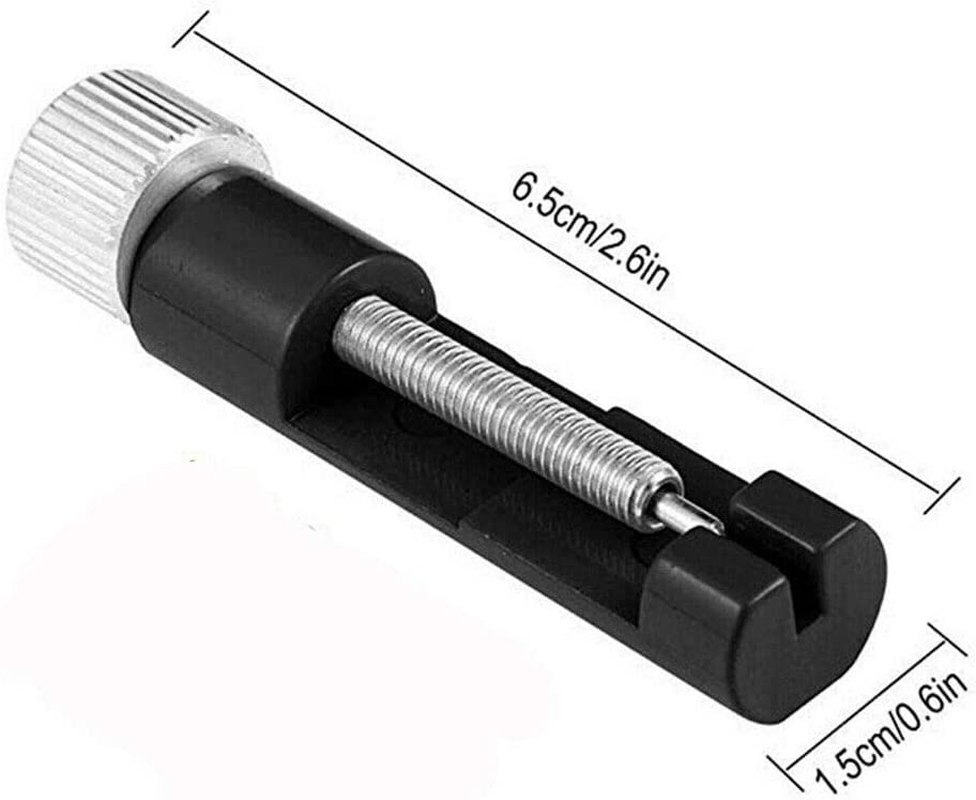 2 Pack HEYUS Metal Watch Band Strap Link Pin Remover Adjustment Tool Remove Repair Tool Kit for Watchmakers with 12 Extra Pins